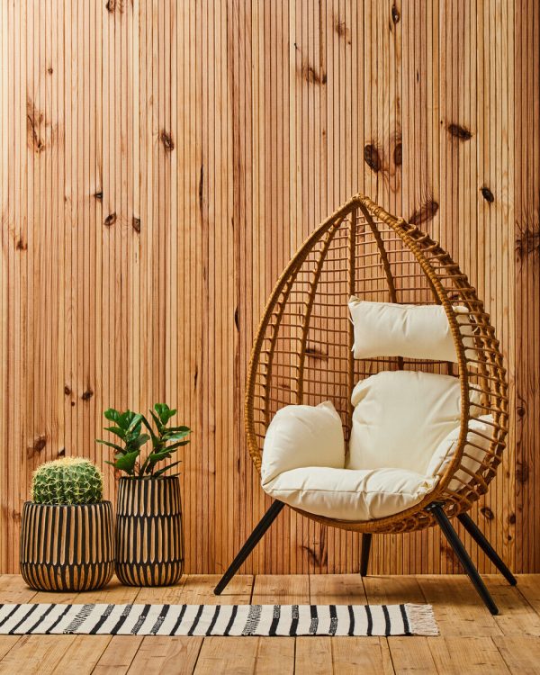 Goa Natural Rattan Effect Chair - Image 2