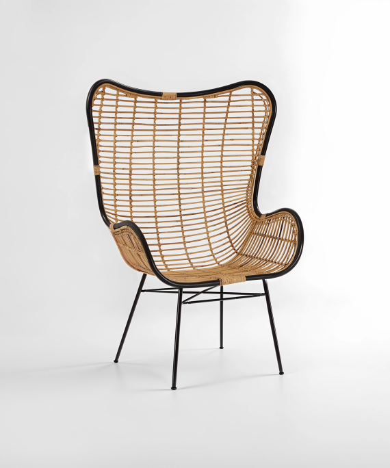 Java Natural Rattan Egg Chair