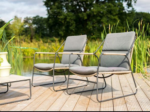 4 Seasons Outdoor Scandic Lounge Set With Axel Coffee Tables