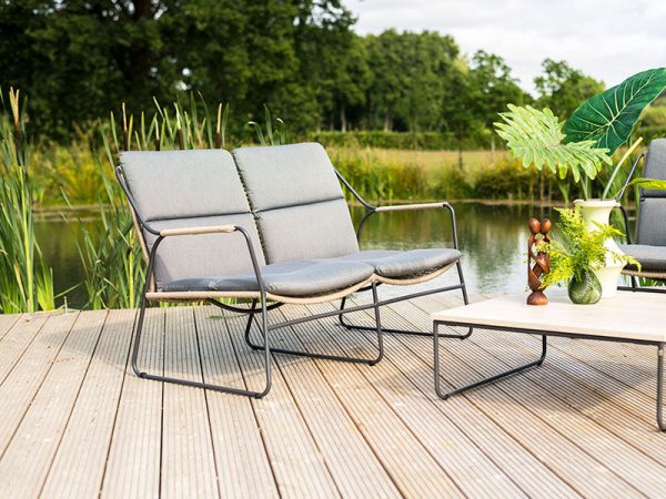 4 Seasons Outdoor Scandic Lounge Set With Axel Coffee Tables - Image 2