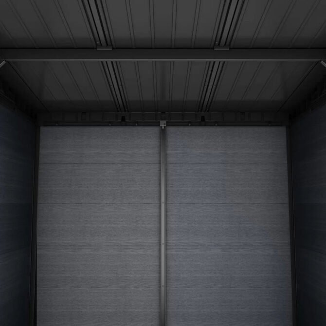 Keter 11x 7 Cortina Heavy Duty Plastic Pent Shed – Dark Grey - Image 7