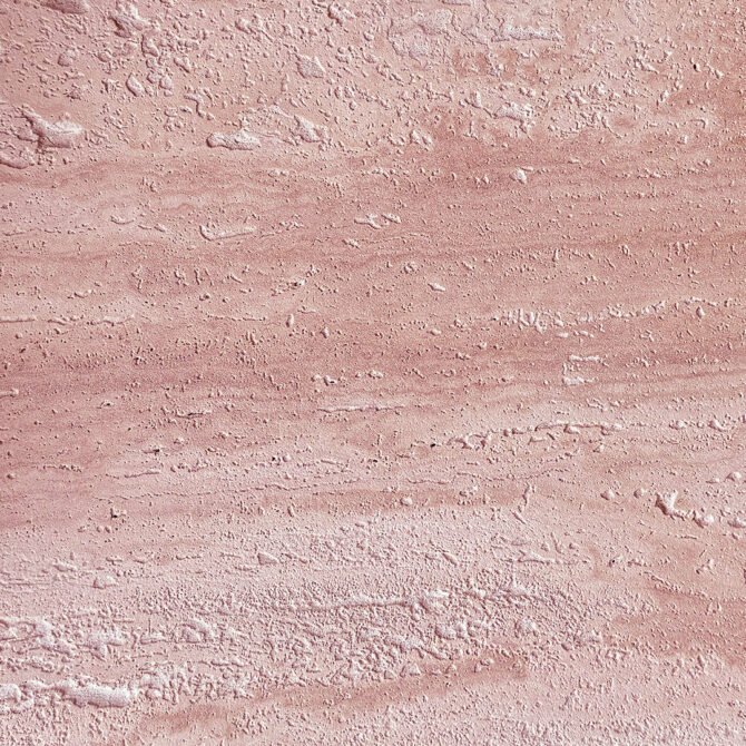 Cerazo Travertine Coffee Table, Red - Image 6